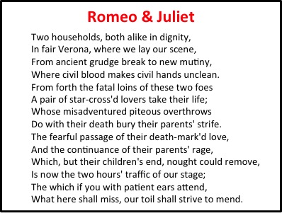 Romeo and juliet literary essay example